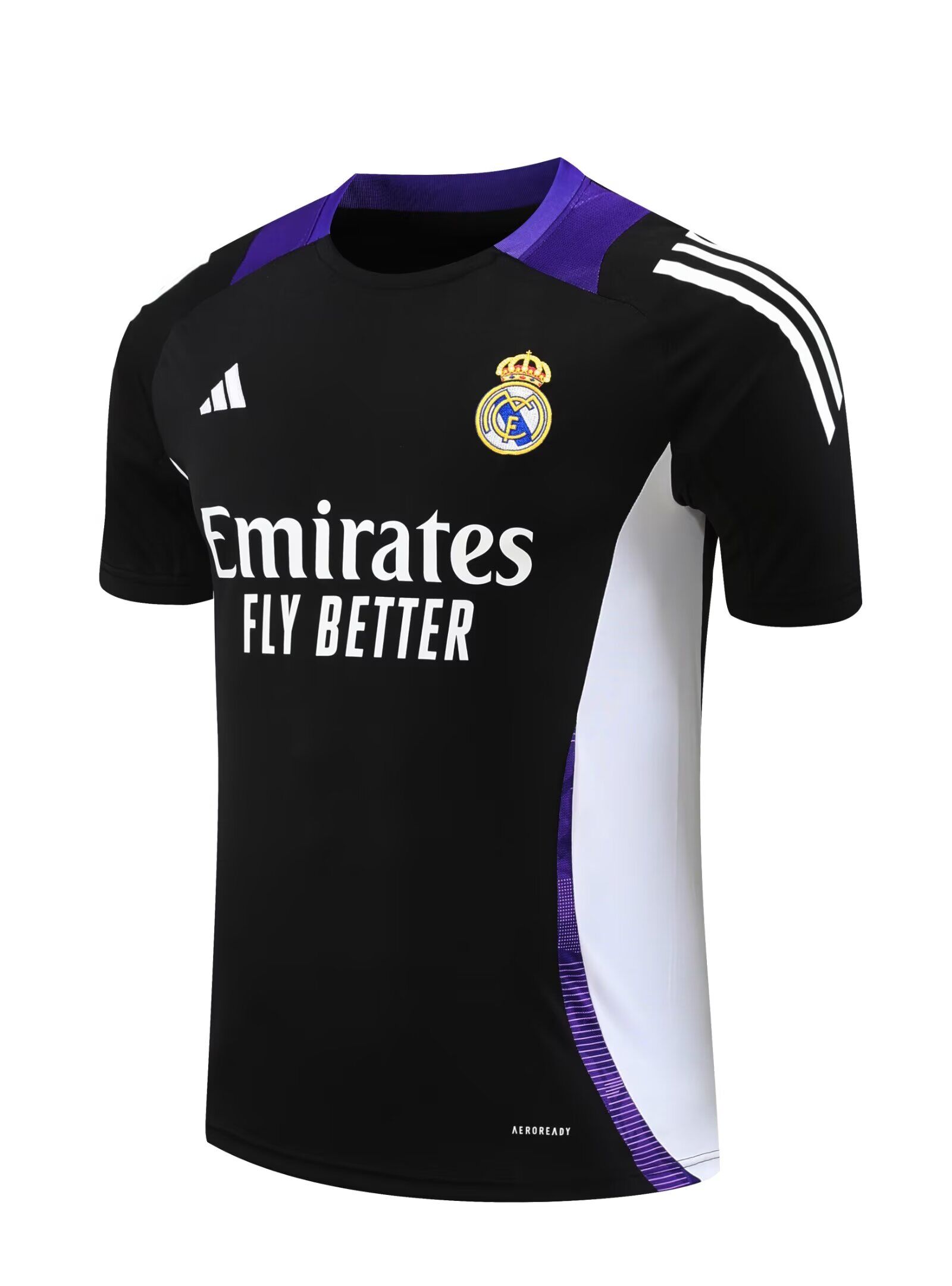 AAA Quality Real Madrid 24/25 Black/Purple/White Training Jersey